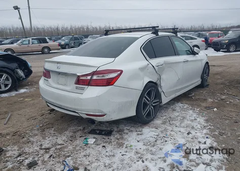 2017 Honda Accord Sport Se из США, поврежденный, VIN 1HGCR2F10HA300305